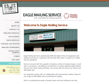 Tablet Screenshot of eaglemailing.com